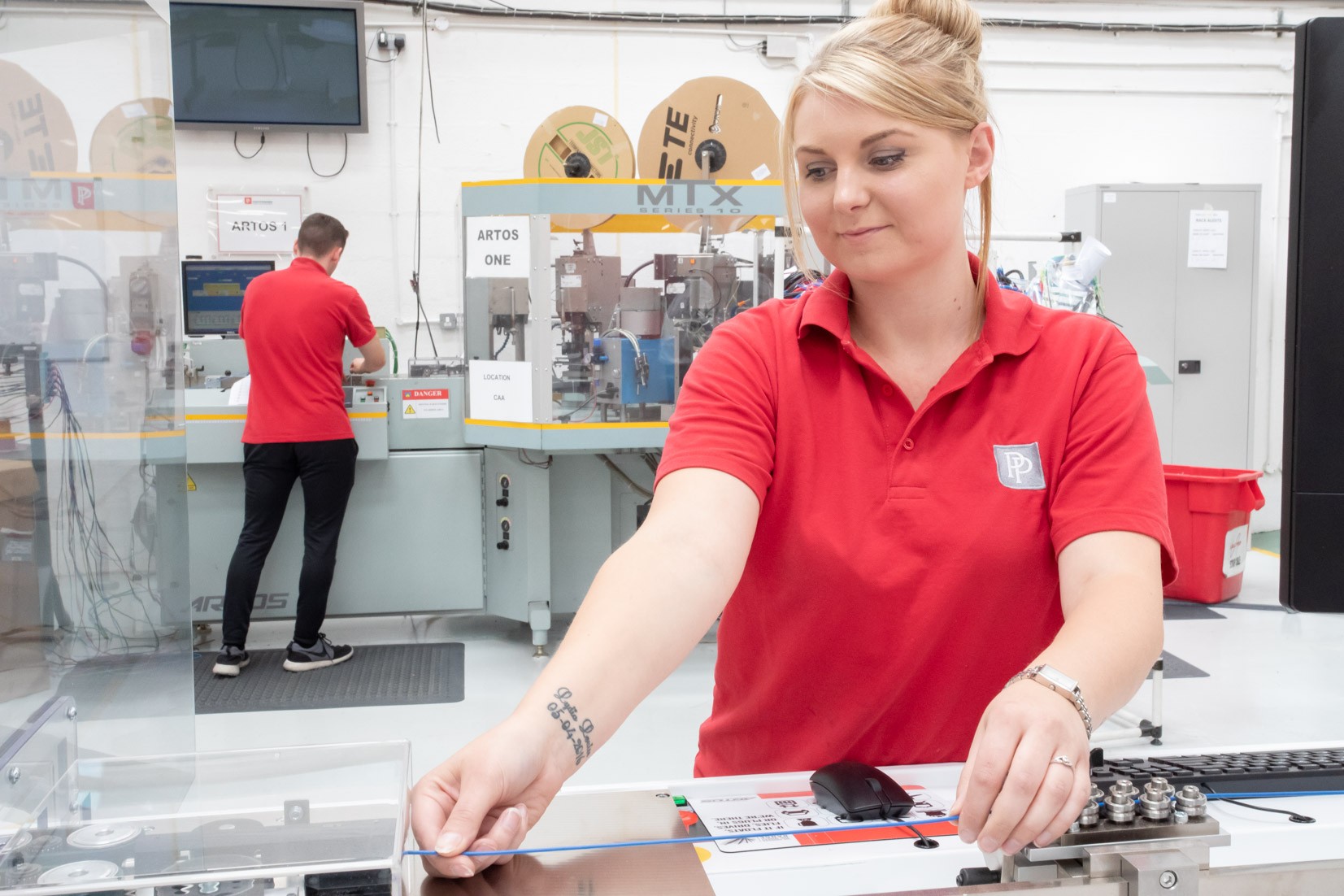 A Timeline for Success: Investment strategy in quality, people, the facility, and its technology » artos 1 » PP Control & Automation