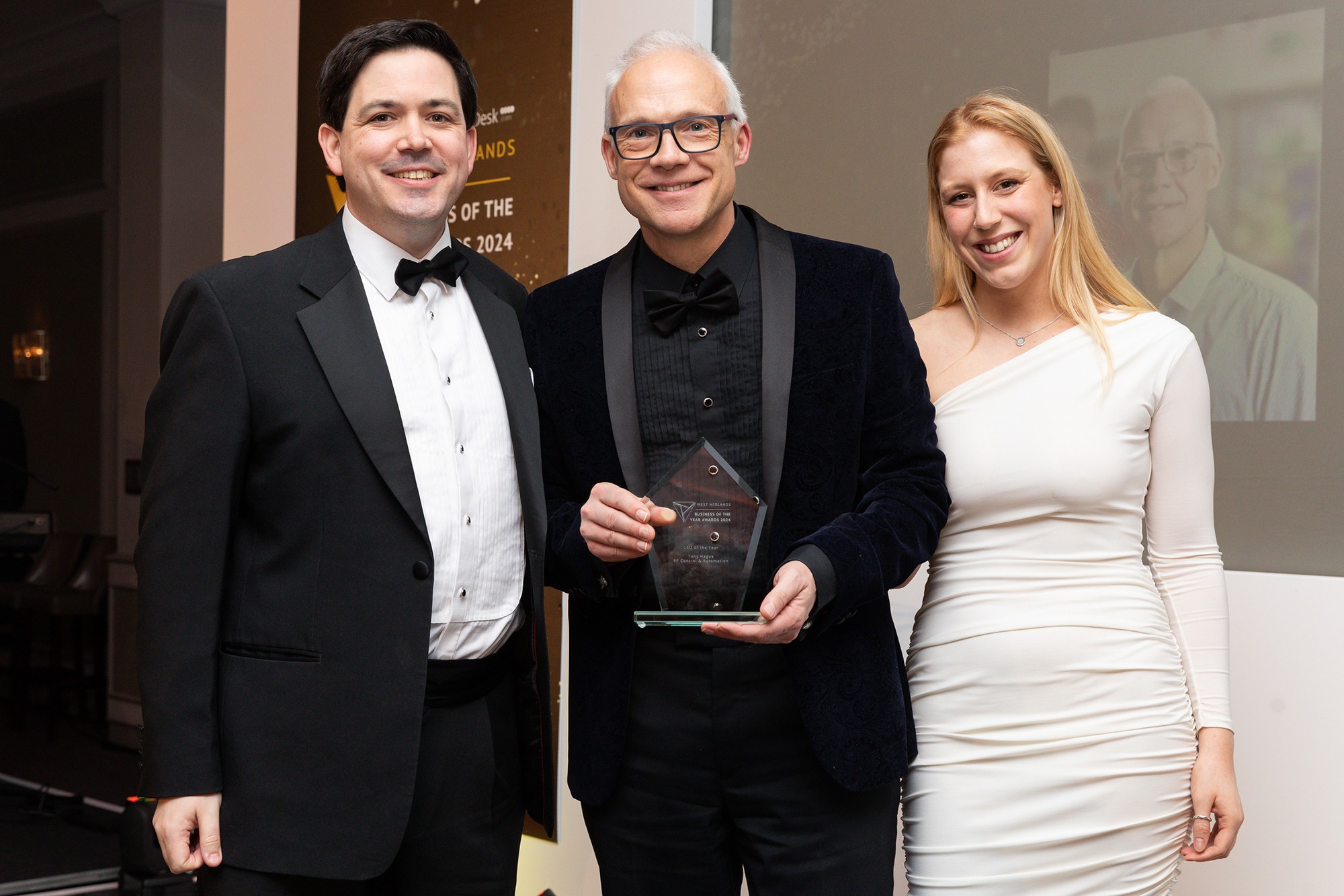 PP C&A boss named CEO of the year » Tony Hague Award 2024 » PP Control & Automation