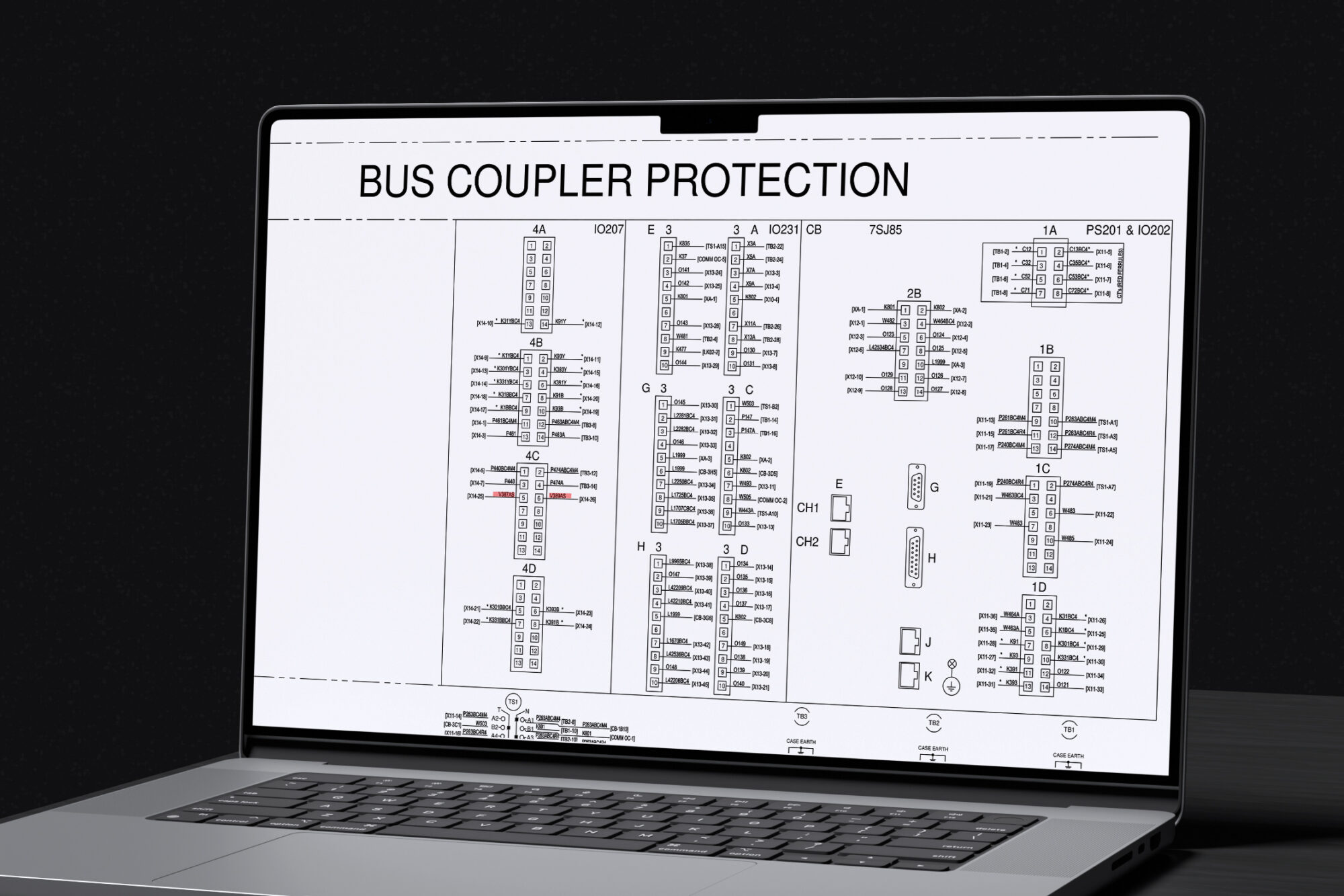Grid expansion needs a more integrated delivery model from scheme to site » Bus Coupler Protection design mockup » PP Control & Automation